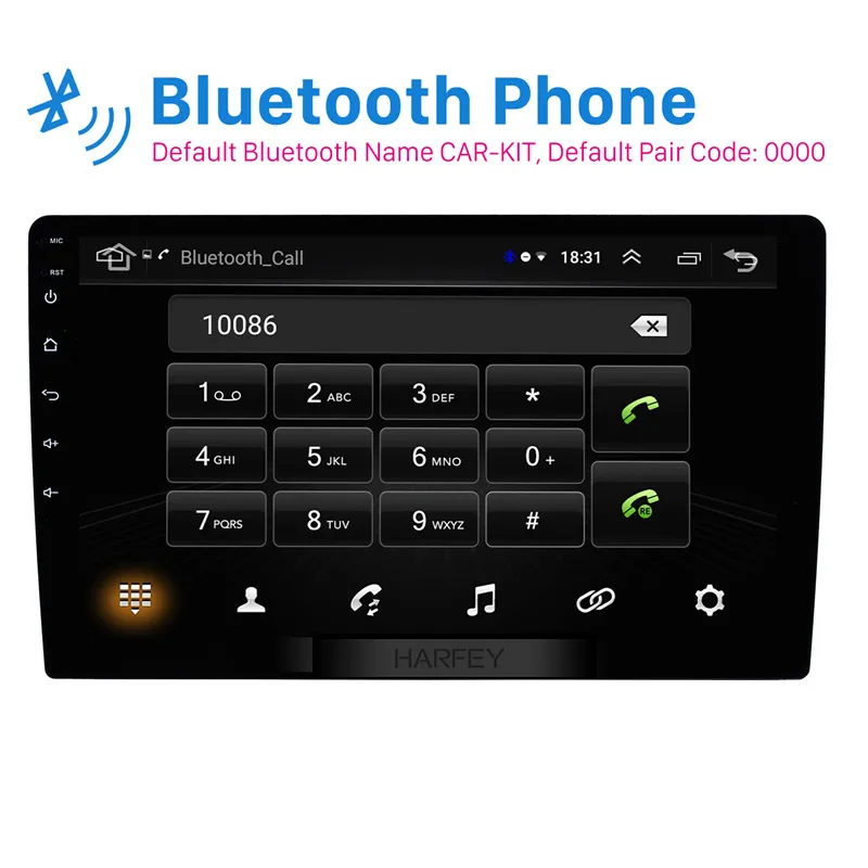 Android 10INCH Universal Car DVD Multimedia Player GPS 3G WiFi Radio Audio System Head Unit