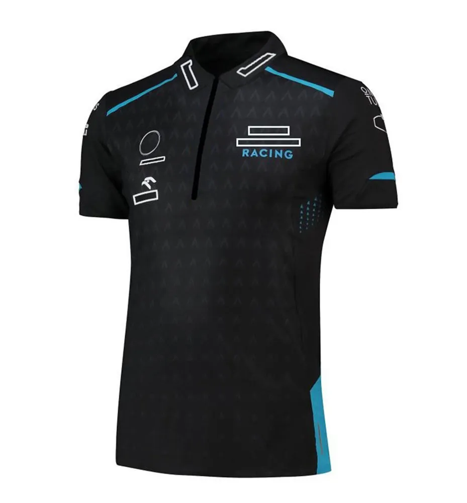 F1 hayranları özel polo yokuş aşağı motosiklet takım elbise tişört motosiklet forması yokuş aşağı dağ bisikleti sürme hızlı kuruyan kollu jersey