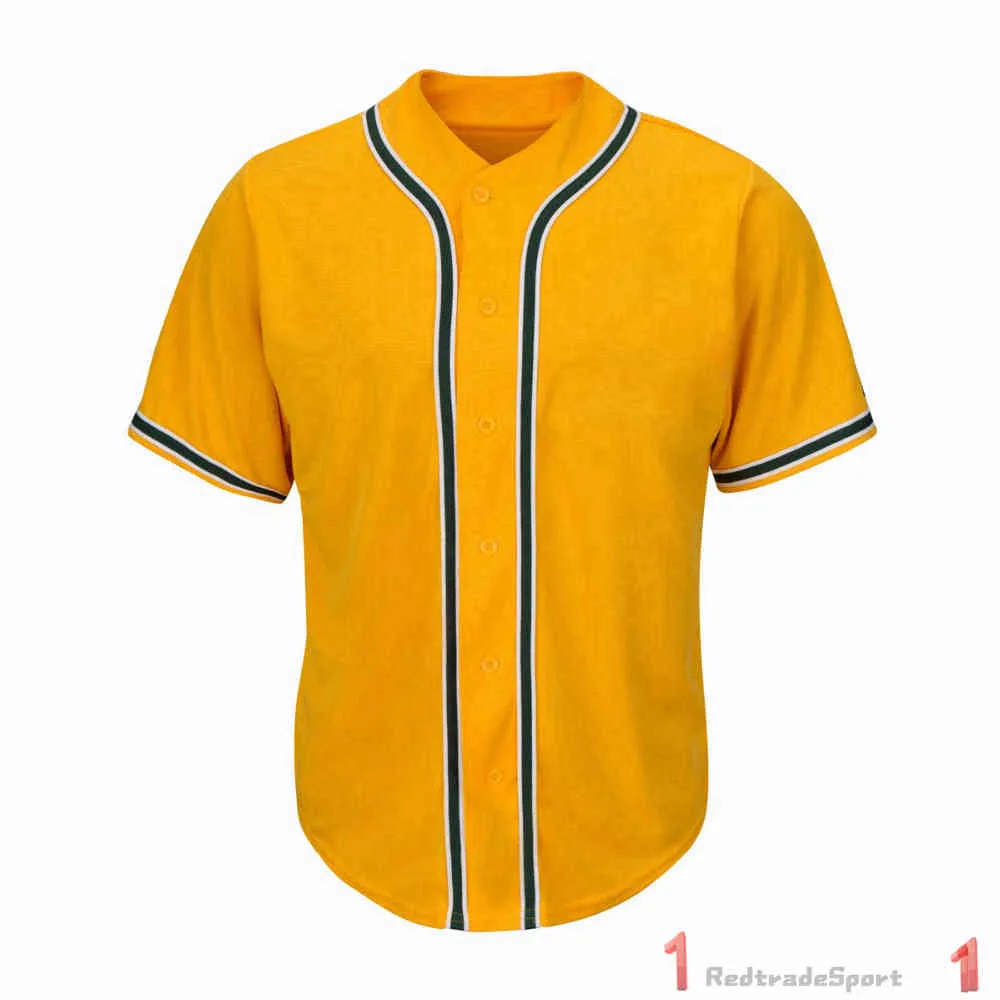 Passen Sie Baseball-Trikots an, Vintage, leeres Logo, genähter Name, Nummer, Blau, Grün, Creme, Schwarz, Weiß, Rot, Herren, Damen, Kinder, Jugend, S-XXXL 1PJQ4