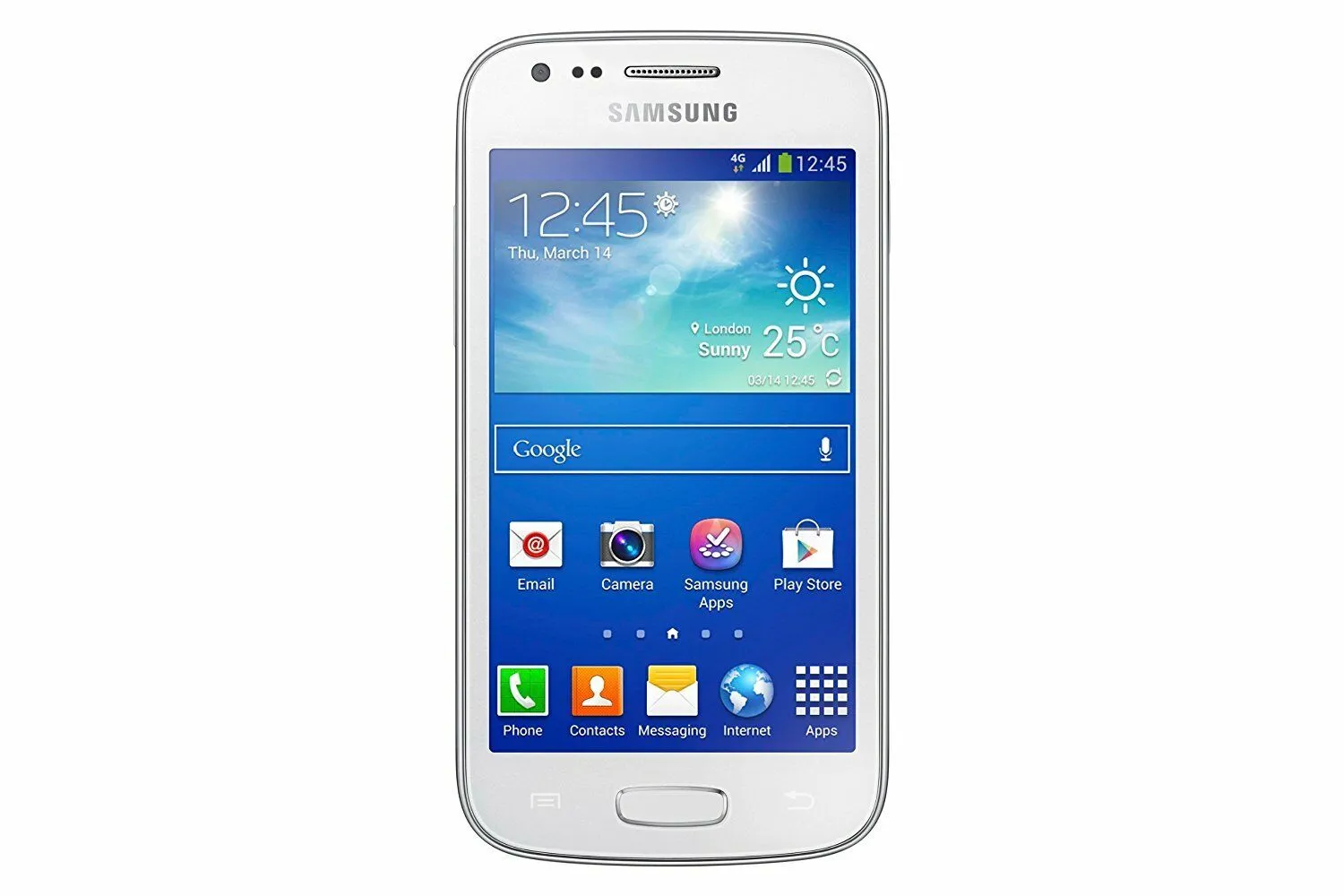 Samsung Galaxy Ace 3 S7278 تم تجديد الهاتف Android 4.1 WiFi GPS 3G 4.0 ''  512MB RAM 4G ROM الهاتف المحمول