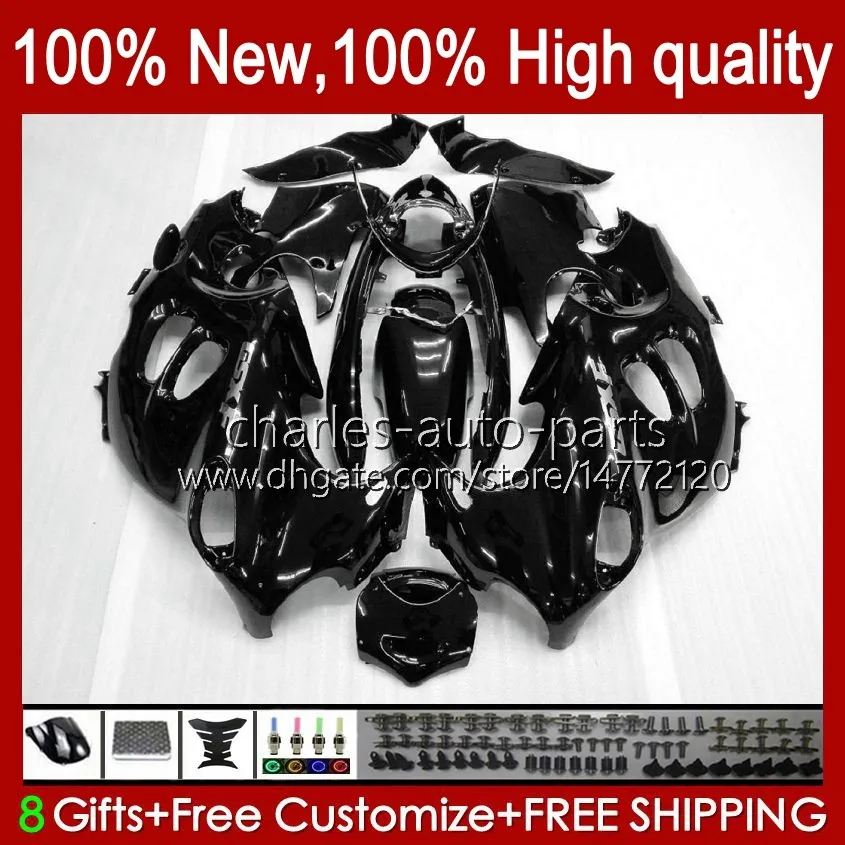 Body For SUZUKI KATANA GSX600F GSXF600 GSXF750 GSXF 600 750 CC 98 99 00 01 02 29No.1 600CC 750CC GSX750F GSXF-600 GSXF-750 1998 1999 2000 2001 2002 Fairing glossy black