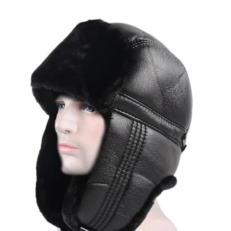 Fietsen Caps Maskers Oor Flap Hoeden Faux Bont Ademend Accessoire Winter Ski Hat