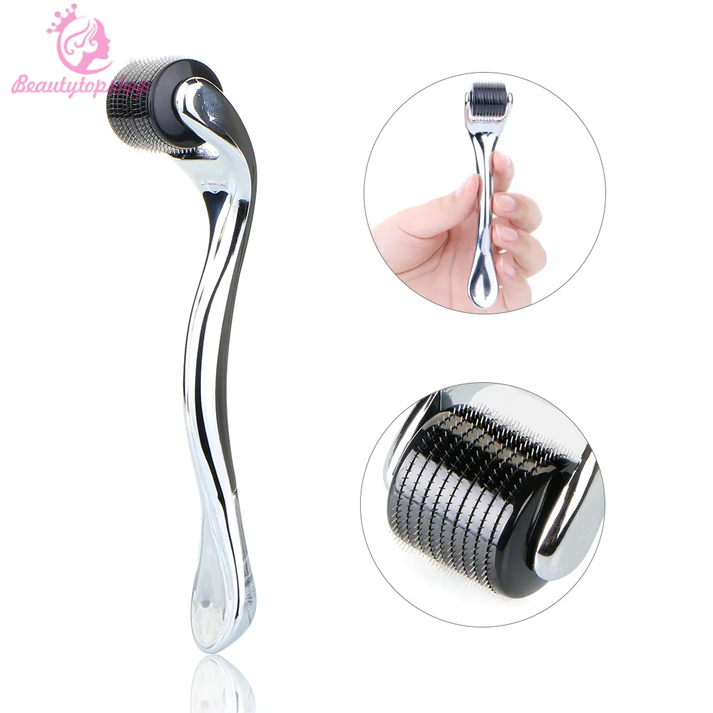 Titanio 540 Ago Micro ago Derma Roller Rimozione delle rughe Anti-età Cura della pelle Stringere Massaggiatore per uso domestico