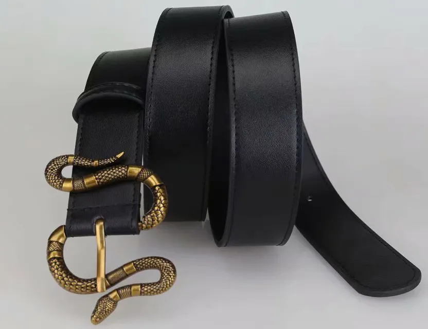 Hoge kwaliteit Designer Fashion slangengesp riem heren damesriemen ceinture voor cadeau