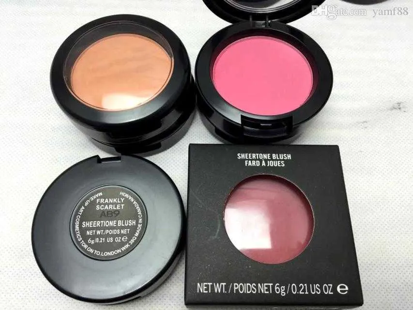 Factory Direct --Free epacket Shipping ! New Makeup Face blush 6g Sheertone Blush!24 Different Colors choose