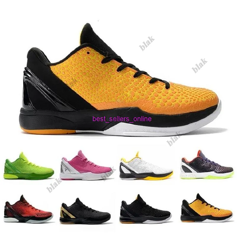 6 Grinch Proto Fashion Mens Basketball Bhm Shoes 6s Piense Pink Black Del Sol Men Trainers Soft Outdoor Sports Sneakers 40-46