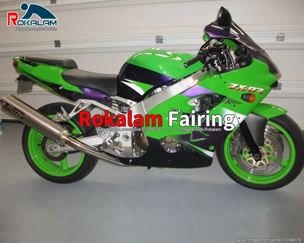 kawasaki 닌자 ZX9R 2000 2001 00 01 ZX-9R 코어 츠 차체 공정 부품 ZX 9R Sportbike 페어링 (사출 성형)