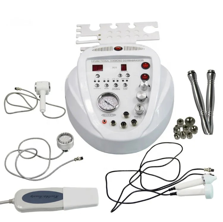 NV-905 5 In 1 Multi-Functional Beauty Equipment Diamond Microdermabrasion Vacuum Spray Microdermabrasion Machine Scar Removal Skin Care Acne With CE