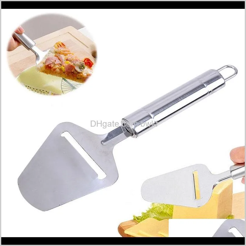 plane slicer stainless steel cheese plane slicer cheese butter grater cheese cake knife for cooking kitchen tools silver color