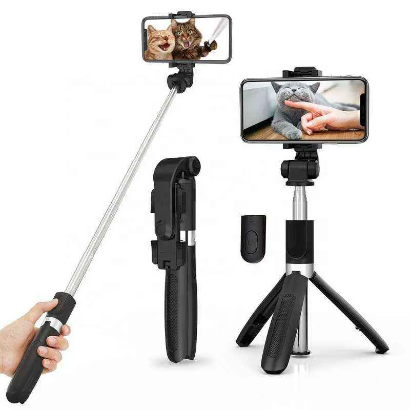 Roreta Inalámbrico Bluetooth Selfie Stick Extensible Monopod Plegable