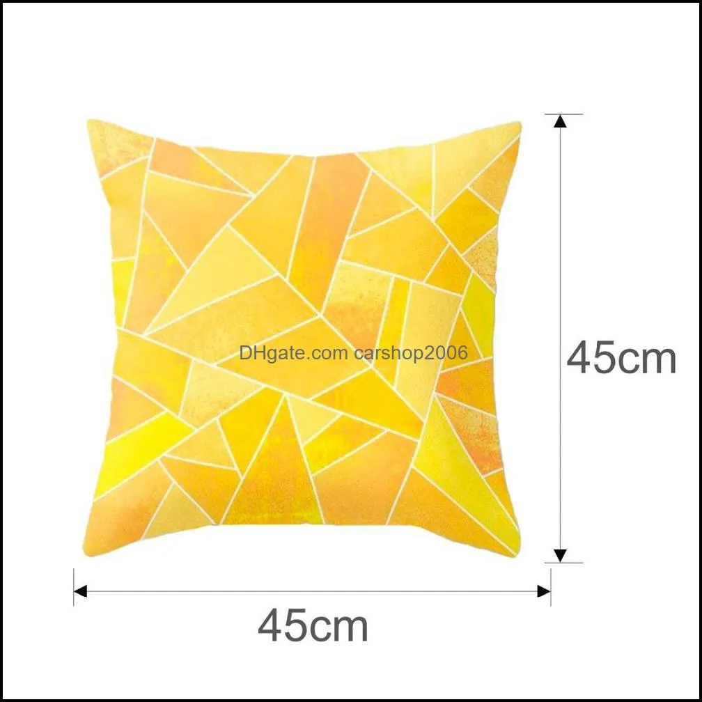 New Fashion Plush Pillowcase Short Plush Pillow Cover Popular Square Plush Furry Pillowcase Cover Home Bed Room Decoration VT0091