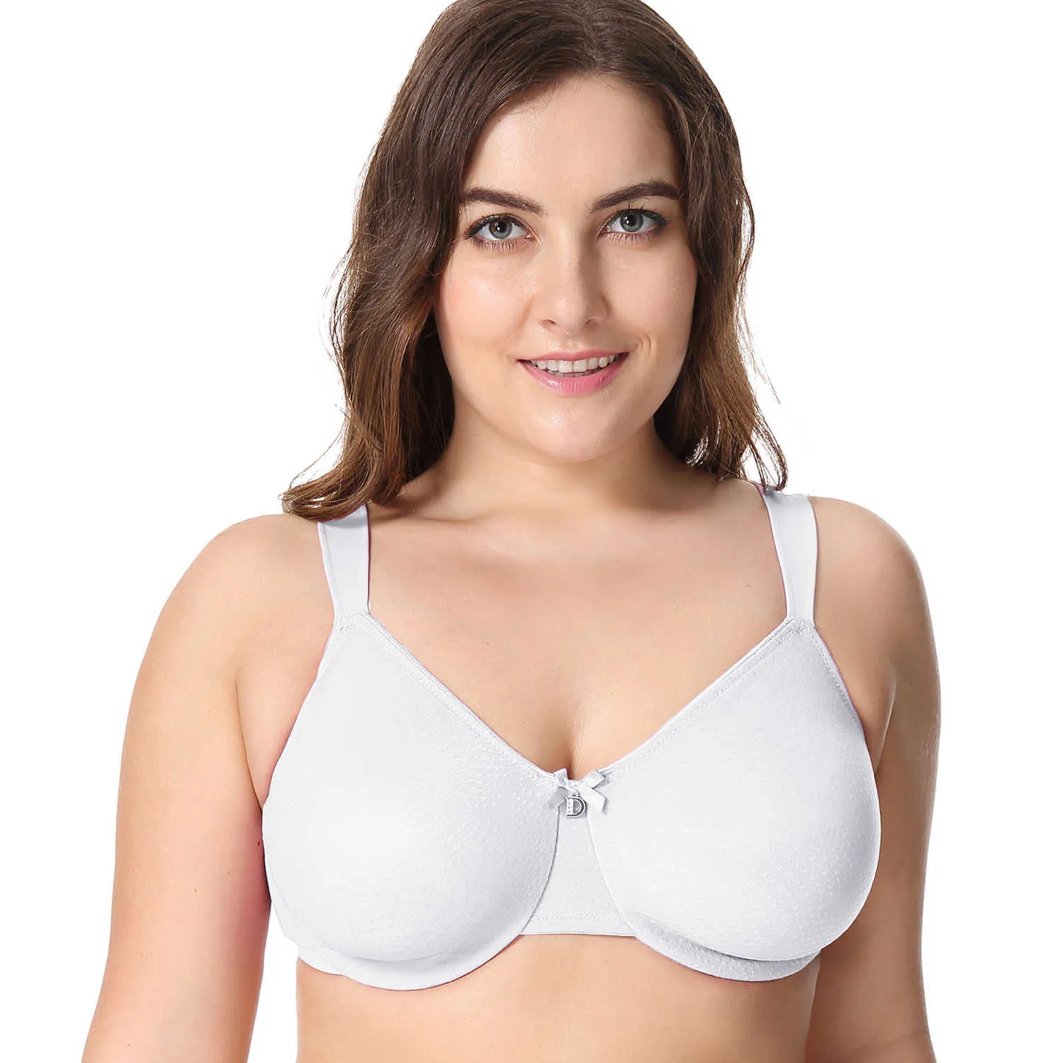 Plus Size Sheer Underwired Minimizer Barely Zero Bra For Women Perfect For Everyday  Wear 210623 From Dou01, $11.95