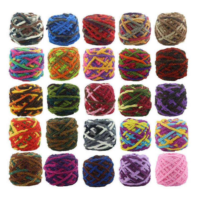 1 pc 1 pc 100g suéter macio fios de crochet fios de bebê crochet para tricô lã lenço de tricô DIY fio de algodão espesso a1mx0001 y211129