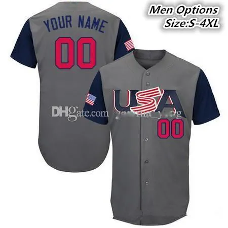 WBC USA ユニフォーム GlnNiK1 Youth Buster Posey USA World Baseball Classic WBC Jersey