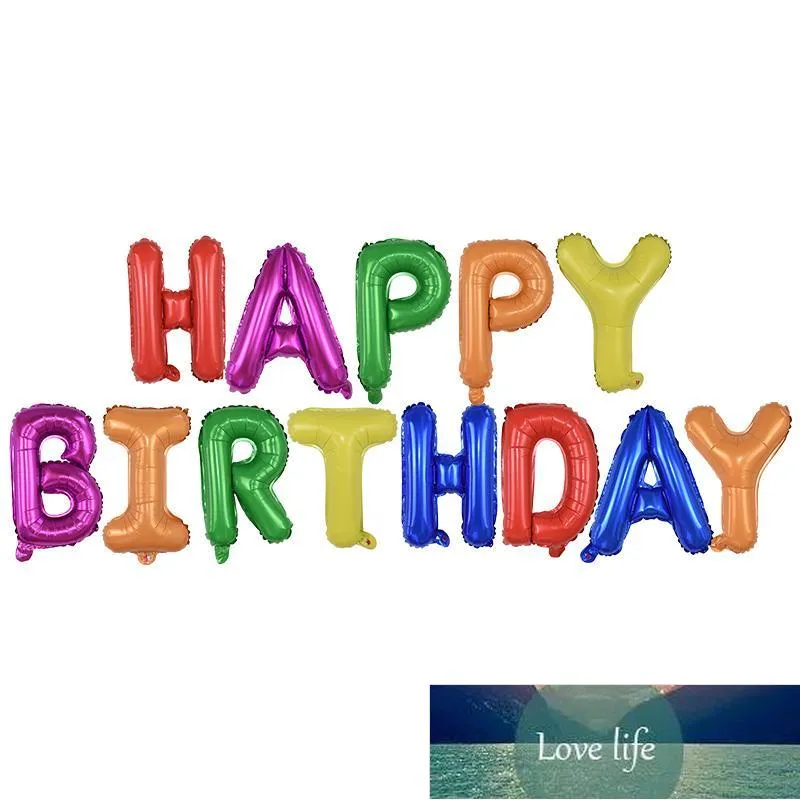 Happy Birthday Birthday Balloons Online Foil Letter Balloon