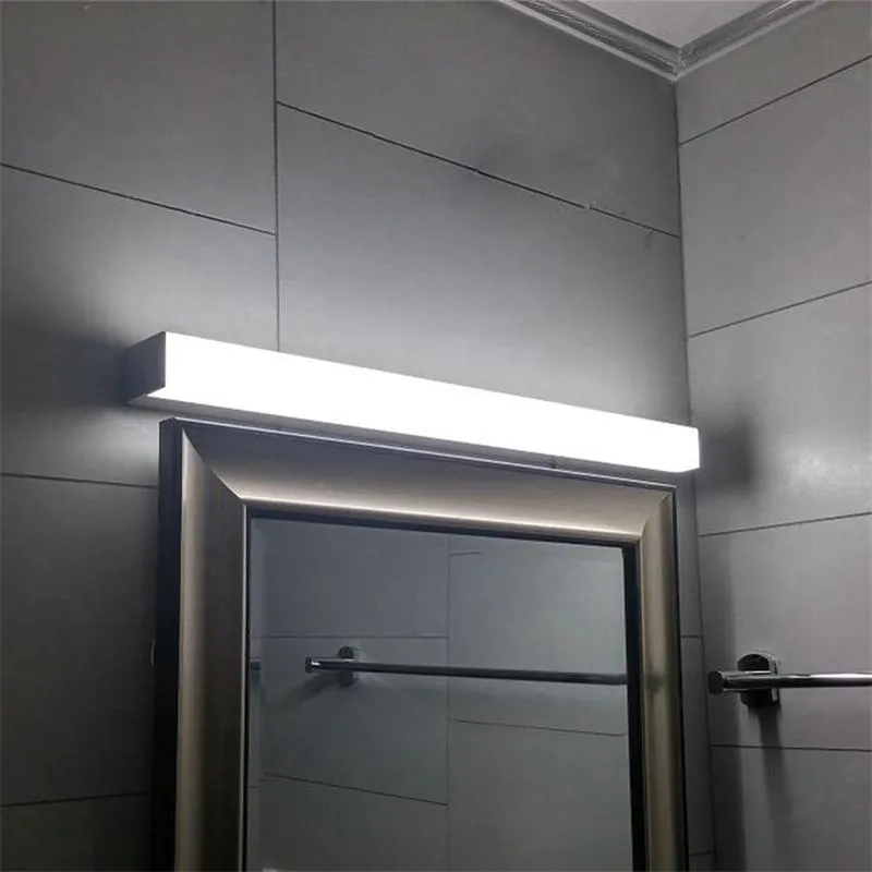 Duvar lambaları Modern LED 55cm 22W Ayna Ön Işık Banyo Lambası Accons Anında Vanity Işıkları Ev Oda Dekorasyonu