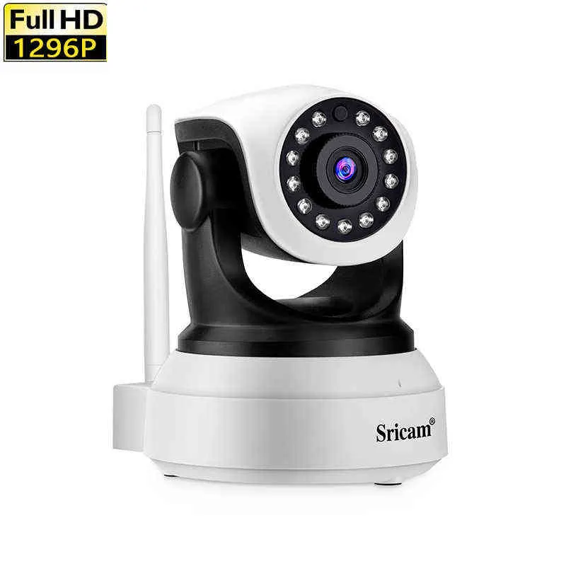 Sricam SP017 HD 3.0MP Mini Wireless IP Camera 4X Zoom Smart Home CCTV Camera Mobile Remote 360 View Indoor Wifi Baby Monitor H1117