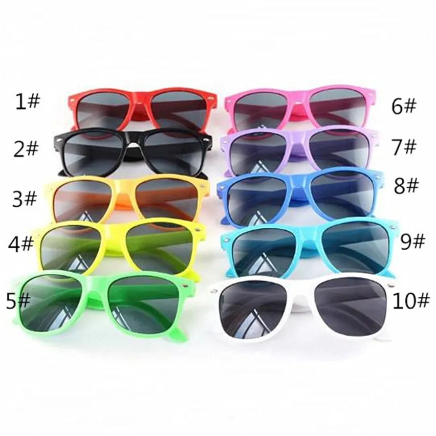 Kinderen Zonnebril Kids Beach Supplies UV Beschermende Eyewear Girls Boys Sunshades Bril Mode-accessoires