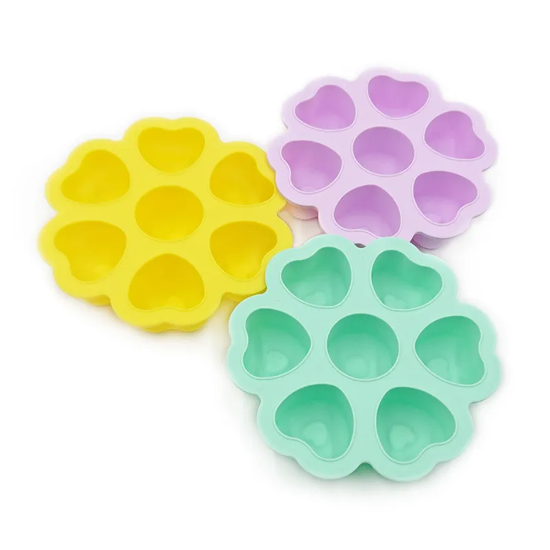 Bar Ice Cube Trays for Whiskey Drinks and Cocktails Silicone Food Supplement Box With Lid Baby Foods Preservation Container