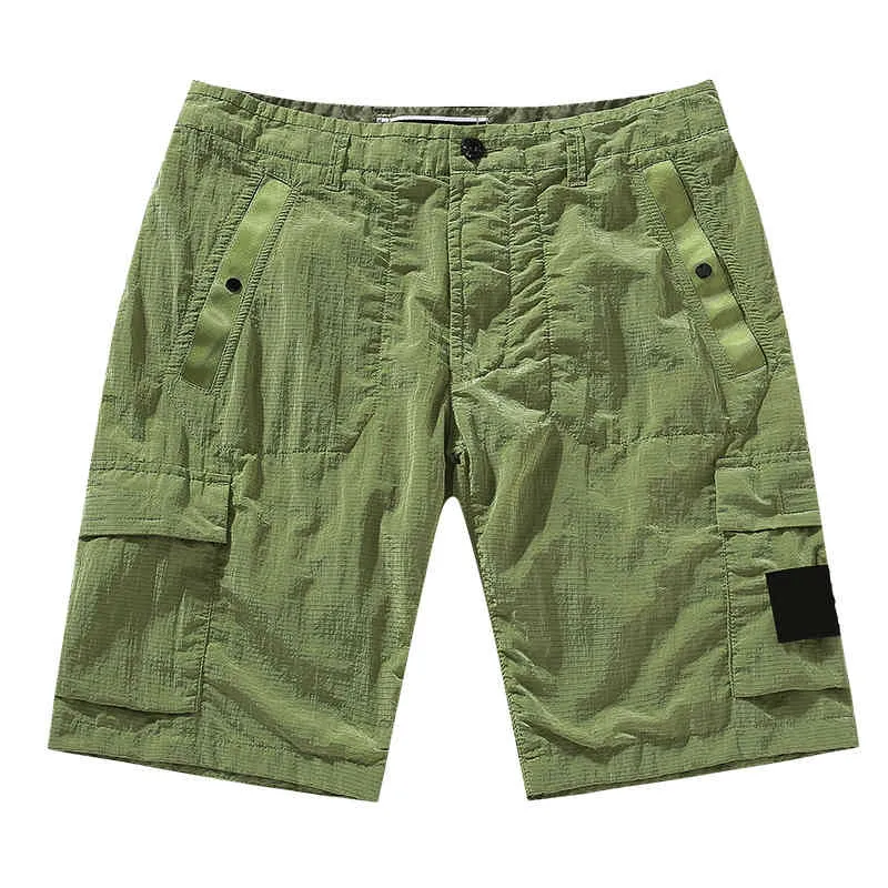 cp topstoney konng gonng style shorts of brand brand in summer metal nylon casual loose shorts quick drying beach pant