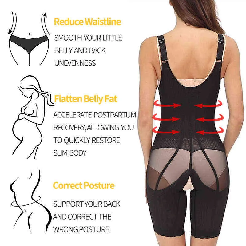 Womens Nylon Full Bodysuit Shapewear Shapewear For Full Body Slimming,  Belly Reduction, And Waist Training With Tummy Control From Glass_smoke,  $40.05