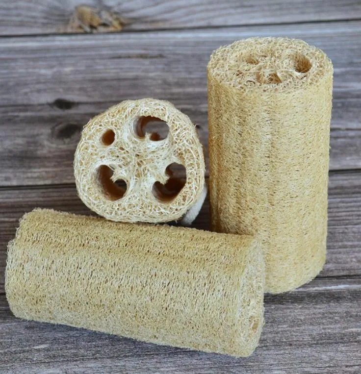 Natural Loofah Luffa Bath Supplies Environmental Protection Product Clean Exfoliate Rub Back Soft Loofah Towel