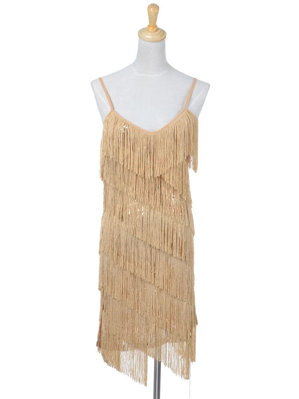 green emerald velvet dress Great Gatsby Dress Womens Costume in GOLD Style PS22783C main image 0