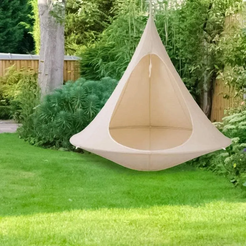 Mobili da campo All'ingrosso Giardino esterno Campeggio Amaca Sedia a dondolo Camera dei bambini Palestra Fitness Teepee Albero Tenda Hamaca Soffitto sospeso Divano B