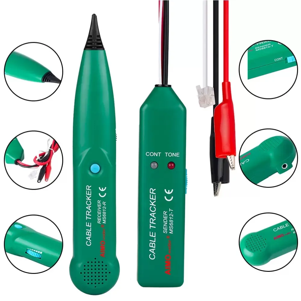 Network Cable Tester & Line Tracker - Telephone Wire Finder, AIMO ...