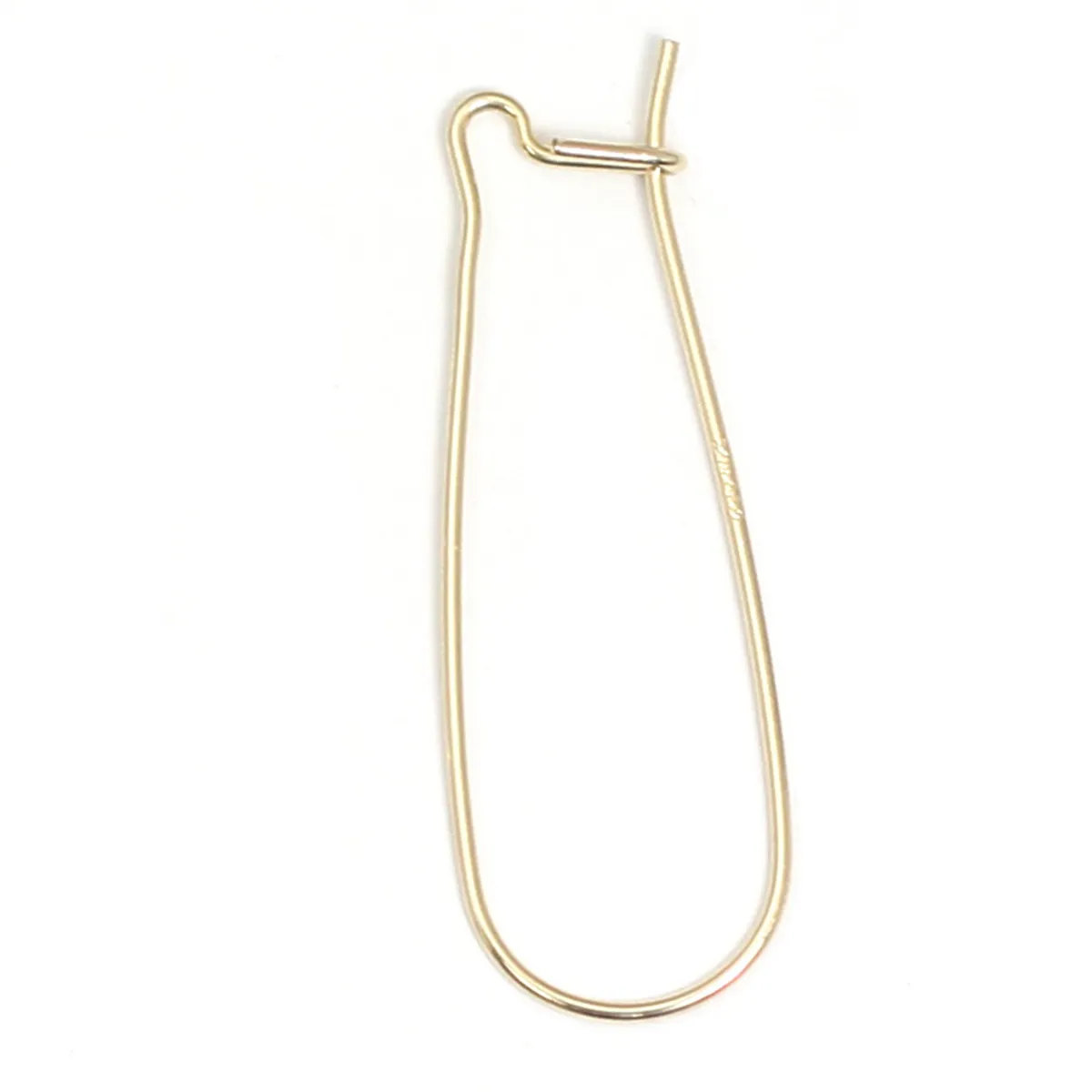 Beadsnice 14k guldfyllda klassiska unisex fina hoops örhängen smycken