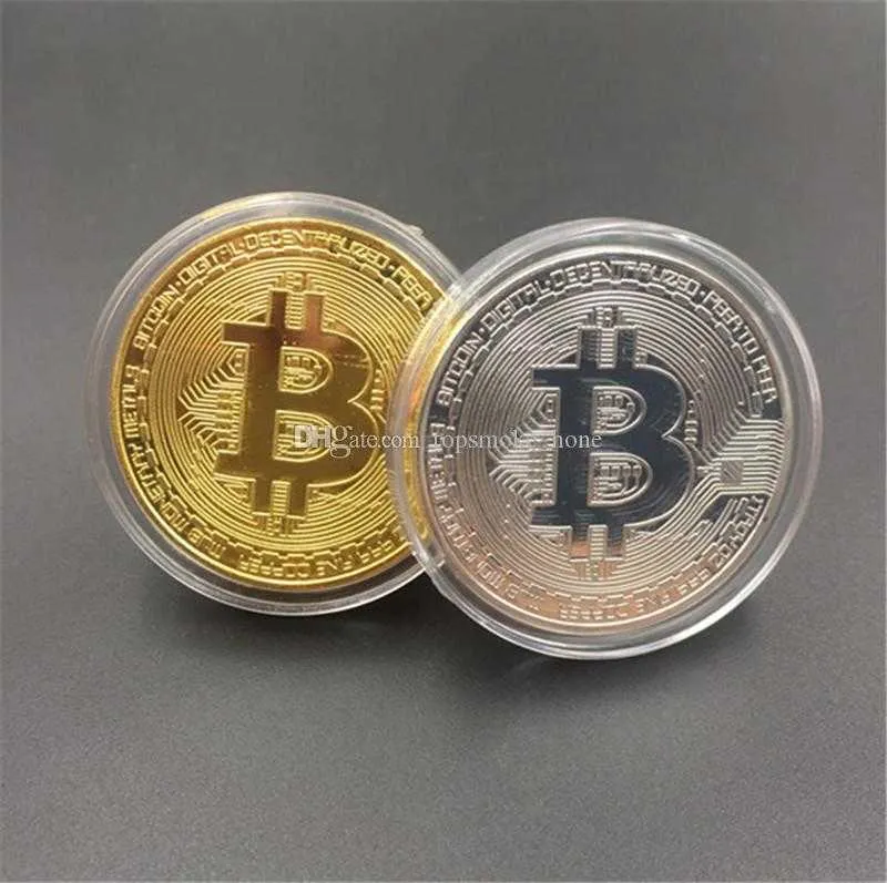 Bitcoin Bit Collection Promotional Potential Commemorative Coin For Family Friend