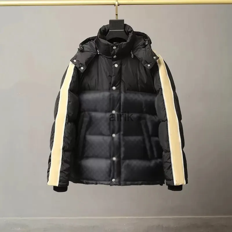 最高品質の男性冬のジャケットパフジャケットフード付き厚いコートメンズ女性の重要なキャッチパーカー冬コートトレンディマンレディース服