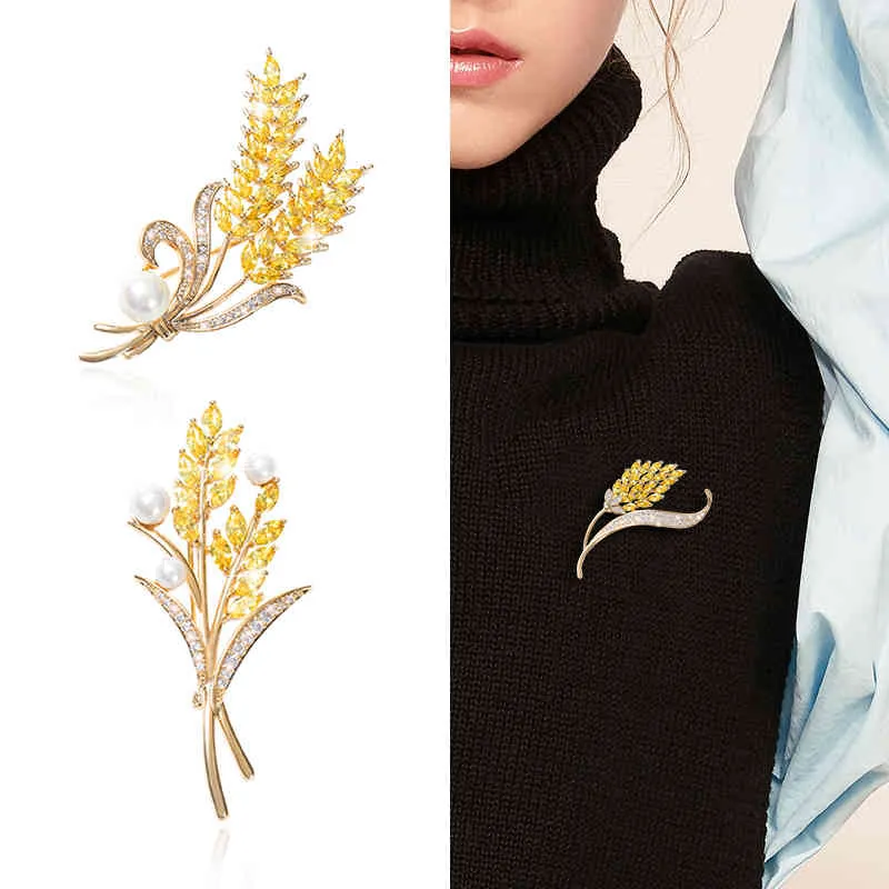 Ant ängel guld vete stil koppar zirkon material fyra stilar tillgängliga brosch krage pin dating kvinnor 2021 ins