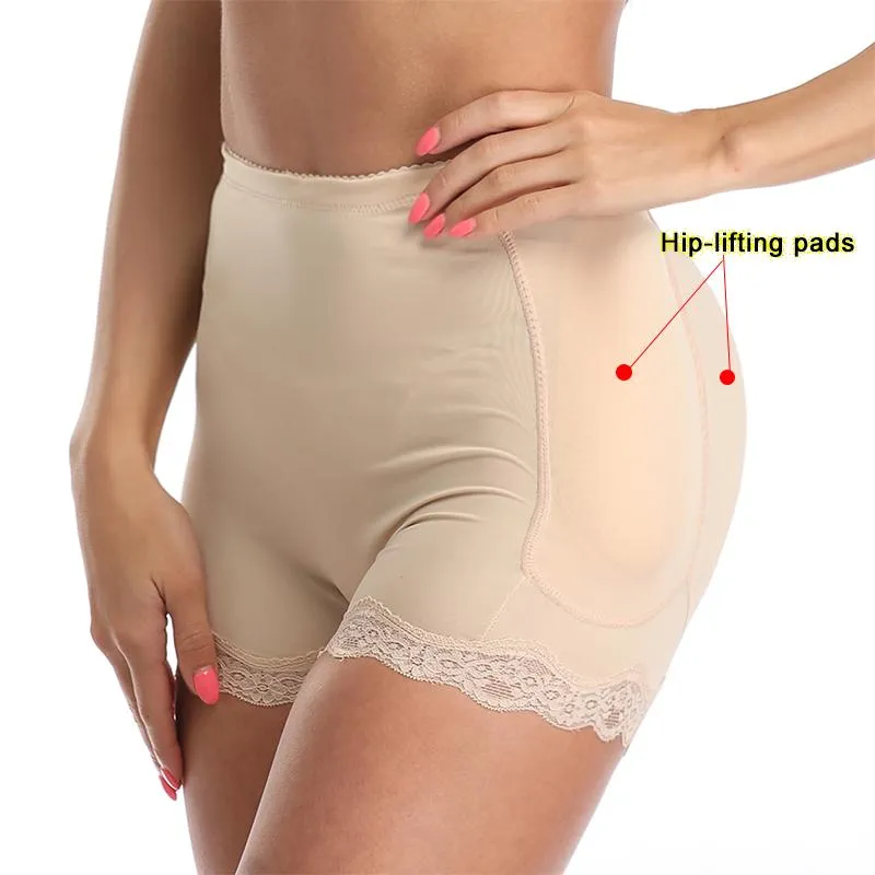 Mulhers Shapers Enhancer Hip Pads Bulifter Shaper Mulheres Ass Bund calcinha acolchoada Slimming Underwear Corpo Busexy Tummy Control