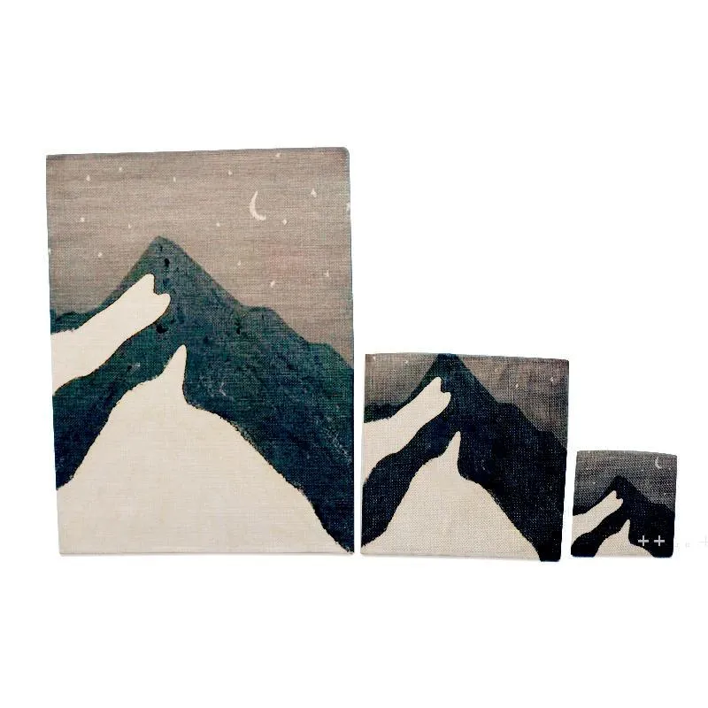3 Sizes Sublimation Blank Table Mat Napkin Linen Square Placemat DIY Heat Transfer Coating Dinnerware Pad RRE11149