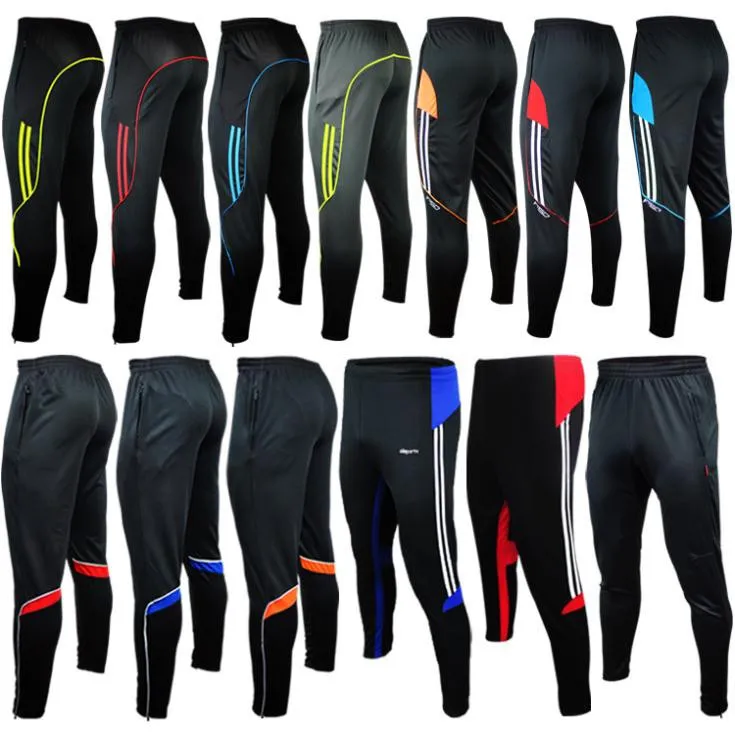 homens esportes atléticos pista skinny calça de futebol pernas academia de futebol de jogger ginásio masspantes de moletom jogging homme calças