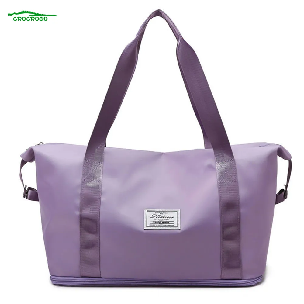 Handbag Unisex Fashion Waterproof Oxford Cloth Large Capacity Leisure Shopping Travel Removable Shoulder Strap Tote Bag
