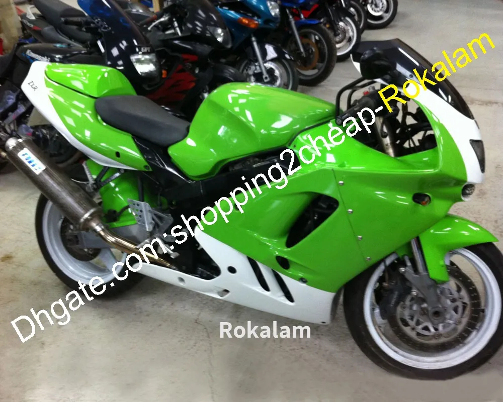 ZX9R Complete Fairing Kit For Kawasaki NINJA ZX 9R ZX-9R 1994 1995 1996 1997 Bodywork Parts Green White