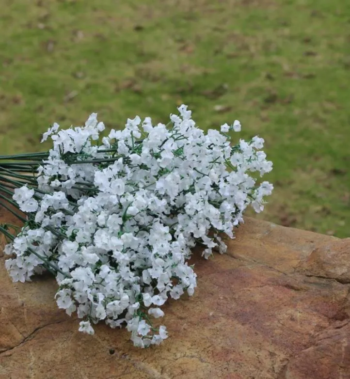 New Arrive Gypsophila Baby`s Breath Artificial Fake Silk Flowers Plant Home Wedding Decoration