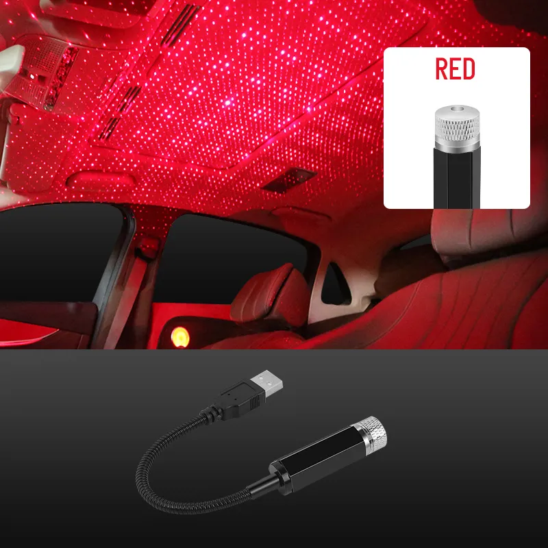 Mini USB LED Auto Licht Auto Innen Atmosphäre Licht Dekorative