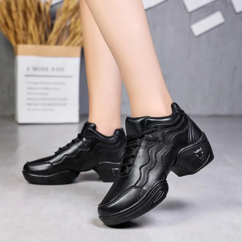 Tofflor Kvinnor Dansskor Kvinna Kids Sneaker Barn Practice Salsa Dancing Shoe Ladies Modern Sneakers Casual Sport