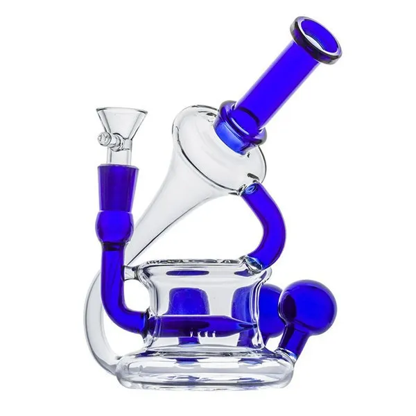 Tornado Glass Bong Function Water Pipes Hookahs