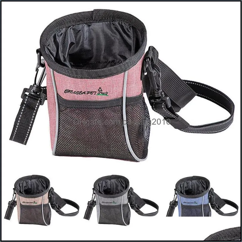 Outdoor Training Dog Snack Bag Dog Bag Strong Wear Resistance Large Capacity Training Waist For Pet Supplies