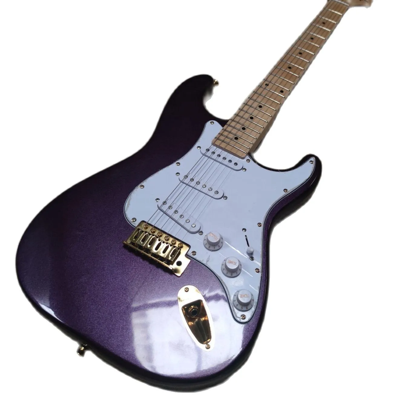 ✓ DHgate 일렉트릭 기타 커스텀 : 전문 음악가를위한 메이플 넥과 6 스트링 보라색베이스 기타 | 인기 상품 확인