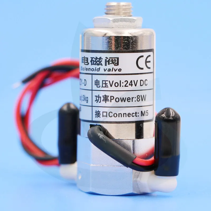Wide Format Printer Solenoid Valve - 2-Way Ink Valve 24V DC 8W for ...
