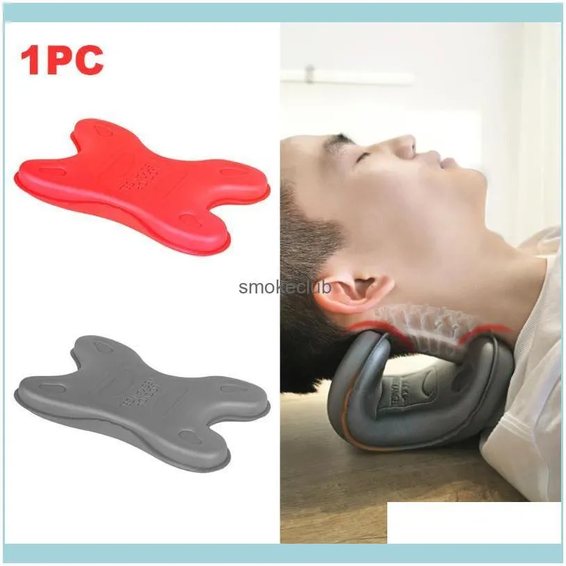 Soothing Neck Support Cervical Stretch Pillow Spine Traction Massage Relaxer