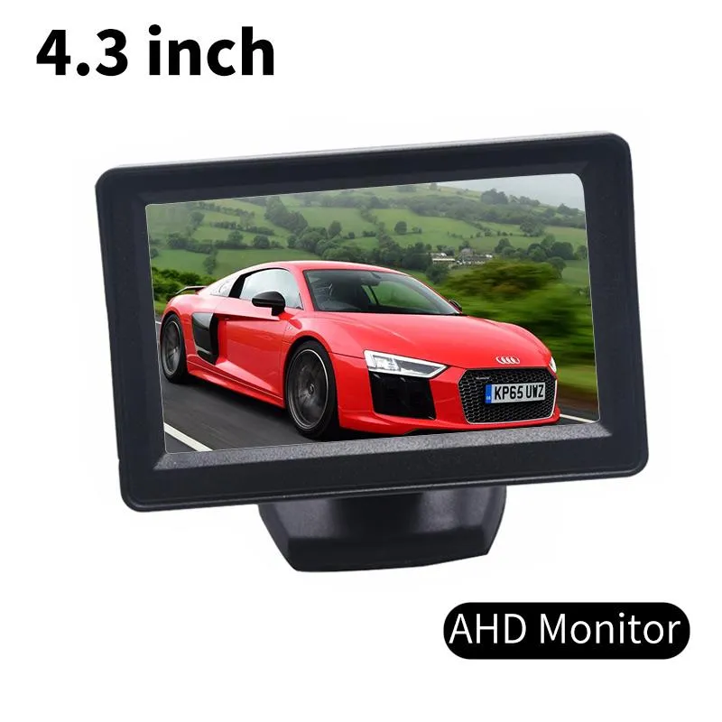 Car Rear View Cameras& Parking Sensors AHD Camera Monitor 14/16MM Fisheye 6 Glass Lens Waterproof Color Image Video