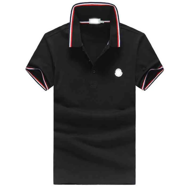 2021 Italy Mens Designer Polo Shirts Man High Street Embroidery Garter Printing Brands Top Quality Cottom Clothing Tees1955