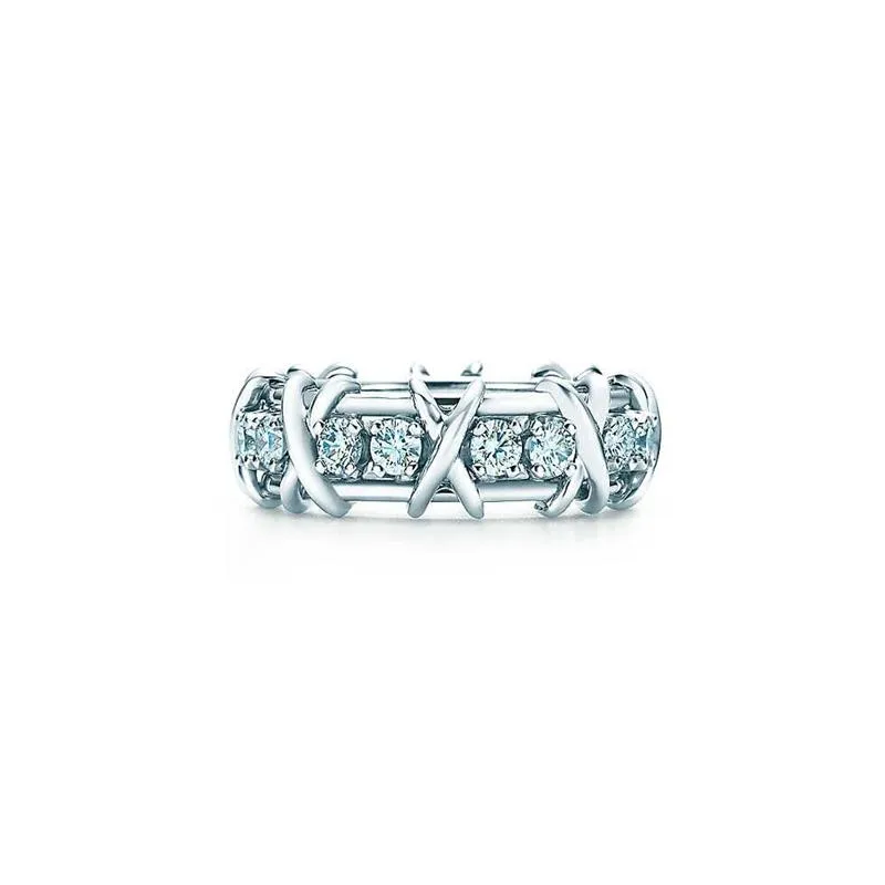 Tiffany and Co 1.14ctw Tiffany and Co. Schlumberger Sixteen Stone Round  Diamond Ring at 1stDibs | tiffany & co. schlumberger sixteen stone ring,  tiffany sixteen stone, tiffany 16 stone ring