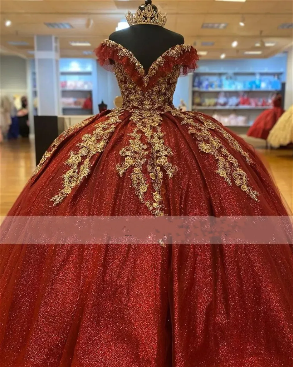 15+ Red And Gold Prom Dress